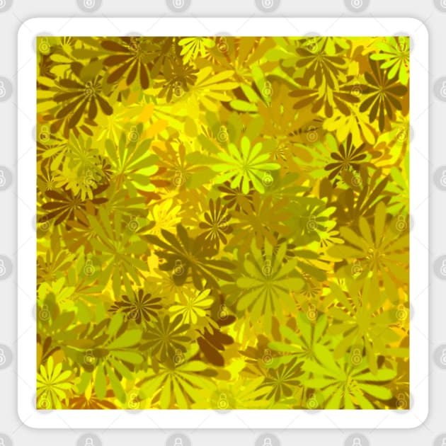 Yellow Daisies Sticker by BlakCircleGirl